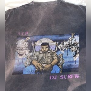 Travis Scott rip Dj Screw tee